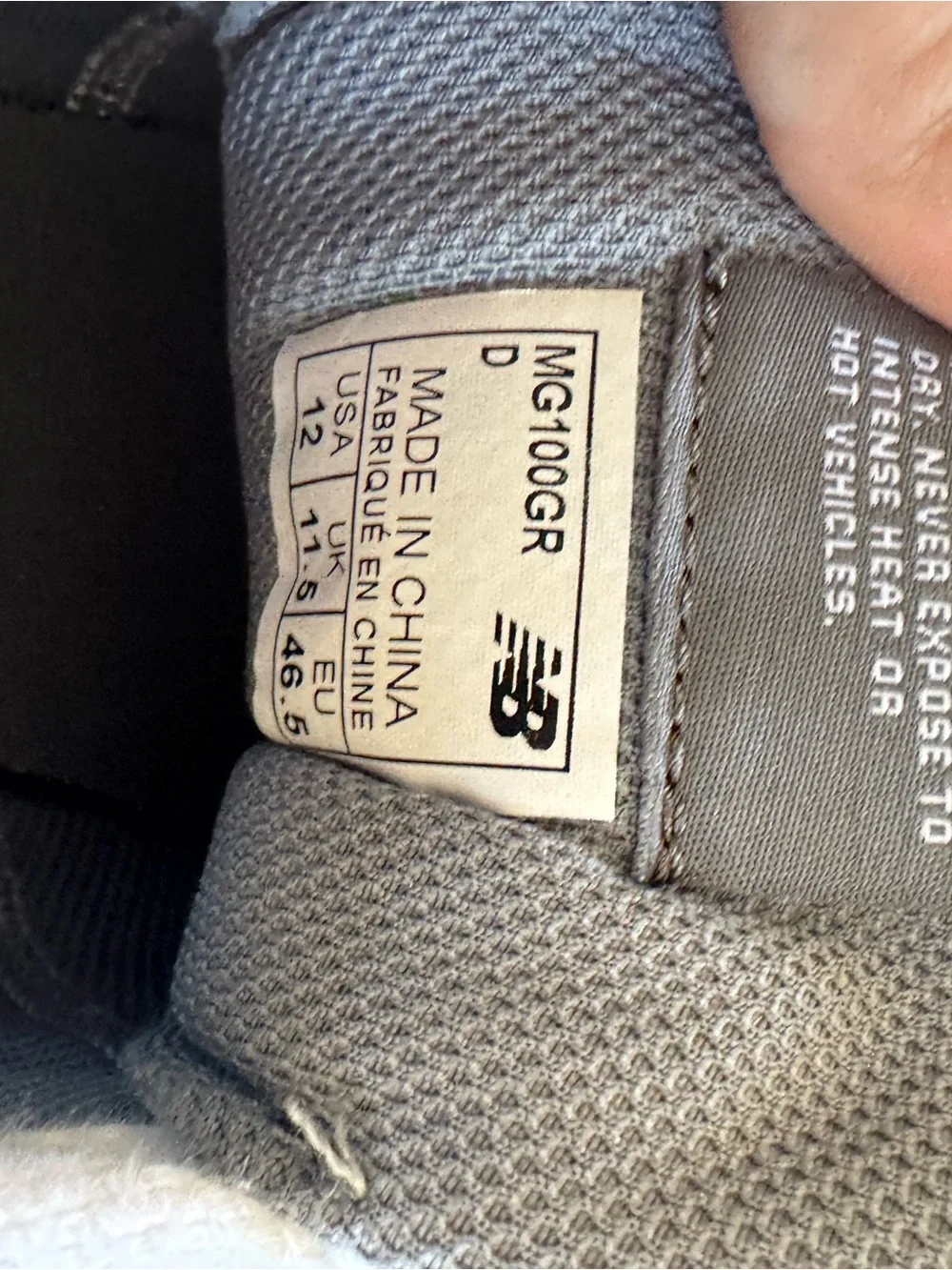 New Balance Heritage Golf Shoes Grey Size 12